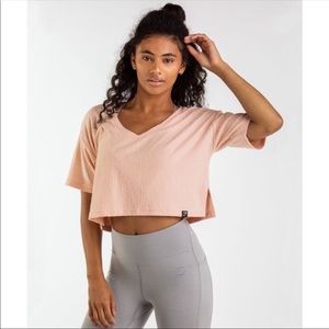 Gymshark towel tee size small